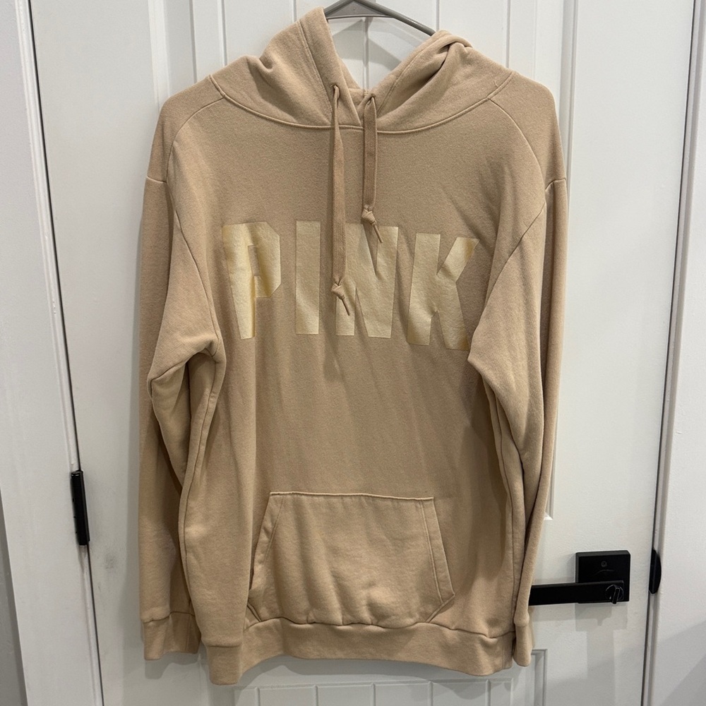 PINK Victoria's Secret Beige oversized sweater
